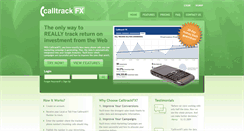 Desktop Screenshot of calltrackfx.com